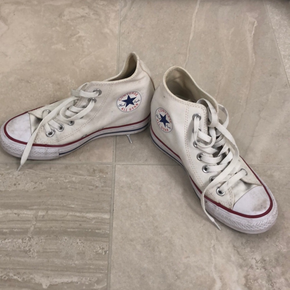 Converse sneakers with hidden heel
